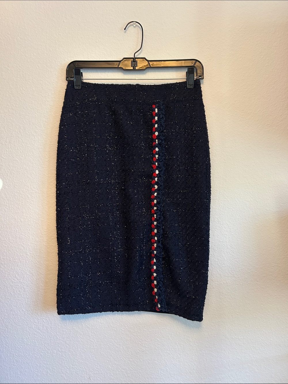 Navy Relik pencil skirt